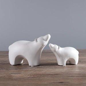 Transform Your Living Space with Our Soft Home Decoration Small Animal Figurine