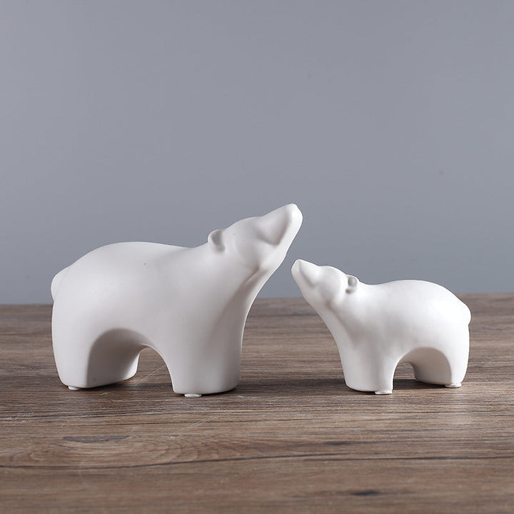 Transform Your Living Space with Our Soft Home Decoration Small Animal Figurine
