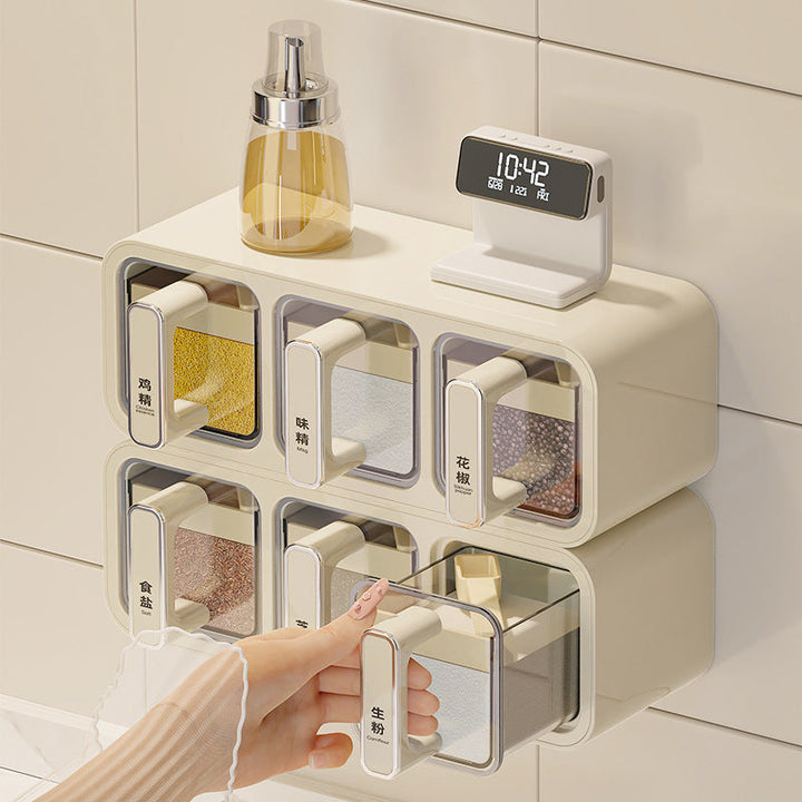 Organize Your Kitchen with Our Wall Mounted Condiment Storage Box