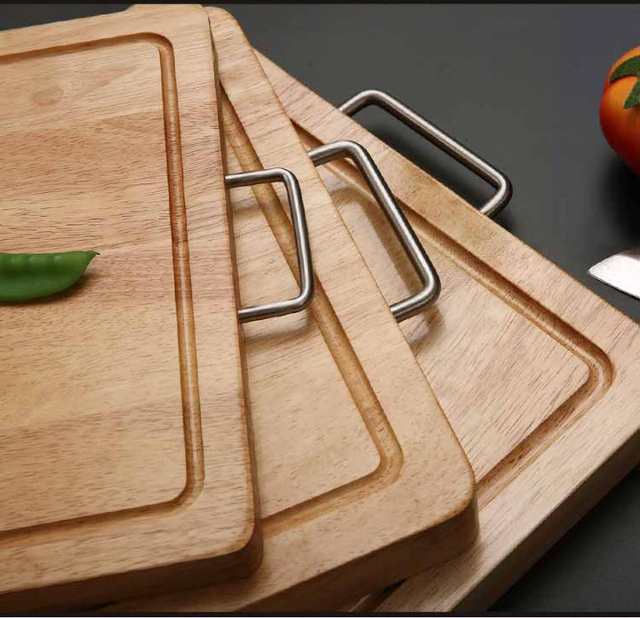Why You Need the Thick Rubber Wood Rectangular Cutting Board in Your Kitchen