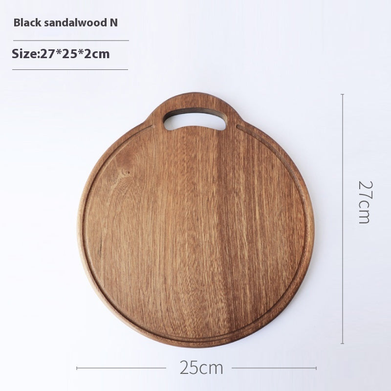 Premium Solid Wood Vegetable Chopping Board For Kitchen Use