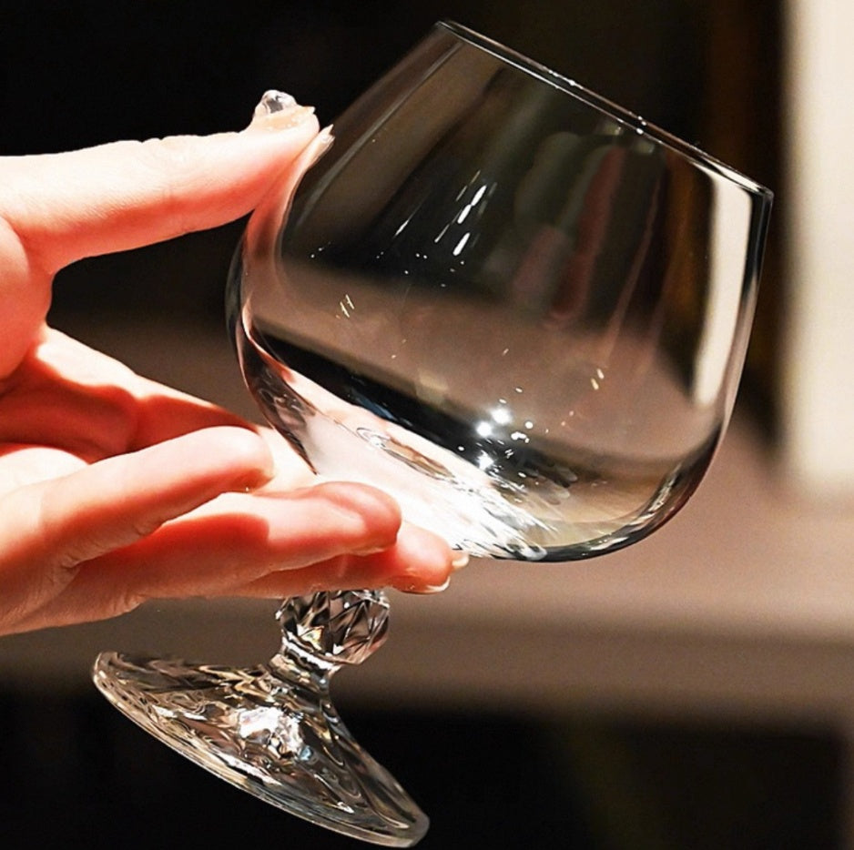 Crystal Elegant Goblet Glass For Home Serving Dining Decor Use