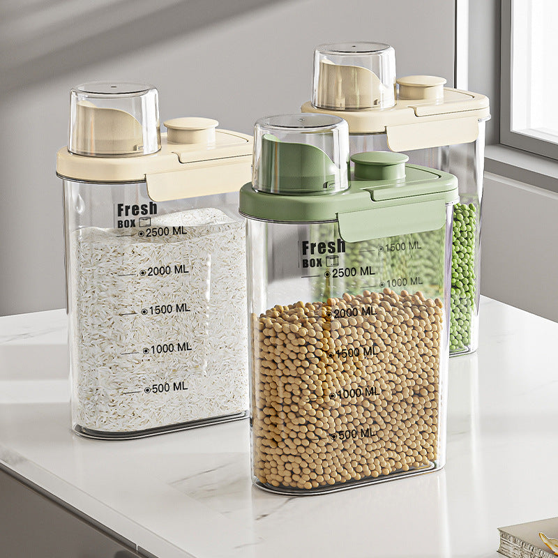 Handheld Sealed Kitchen Storage Jar Box For Food Preservation