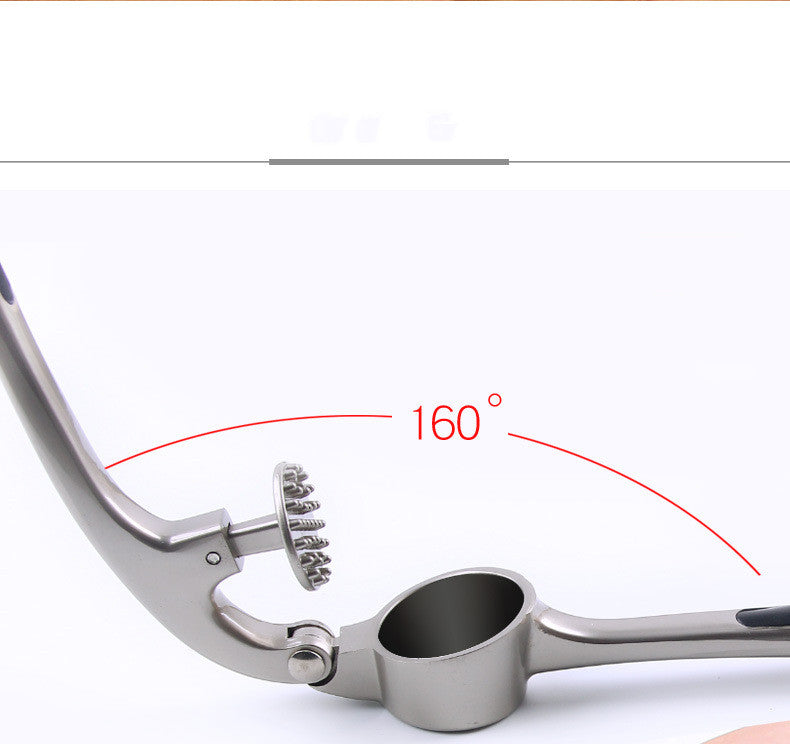 Manual Garlic Press Kitchen Gadget For Easy Mashing And Crushing