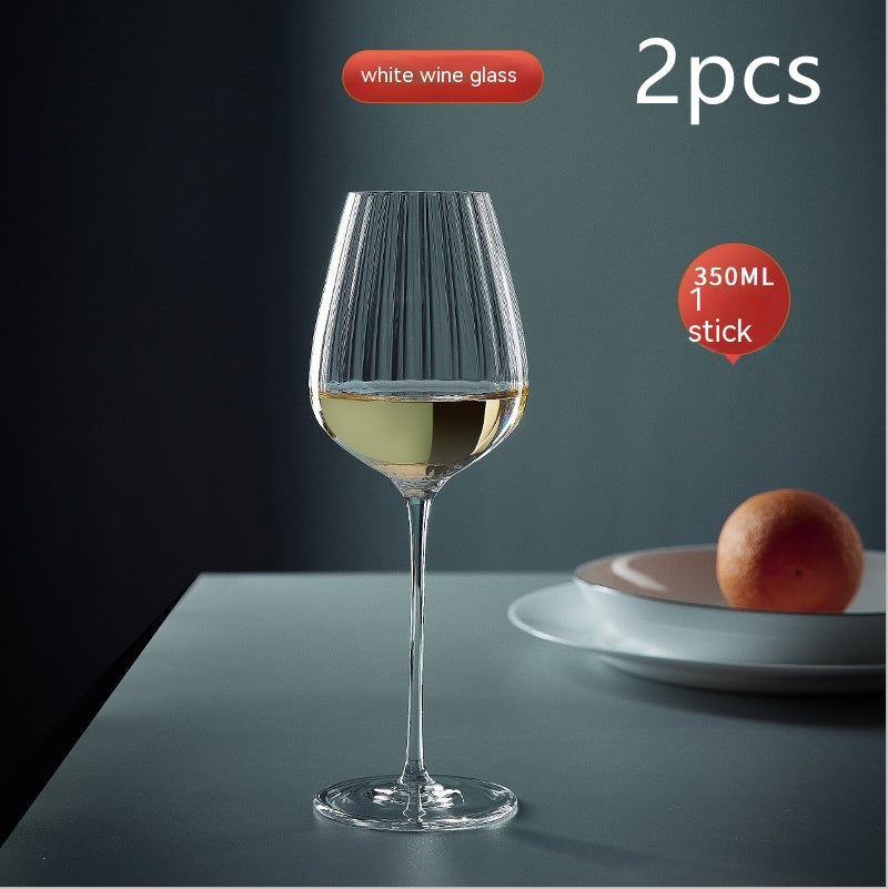 Rainbow Crystal Glass For Elegant Beverage Serving