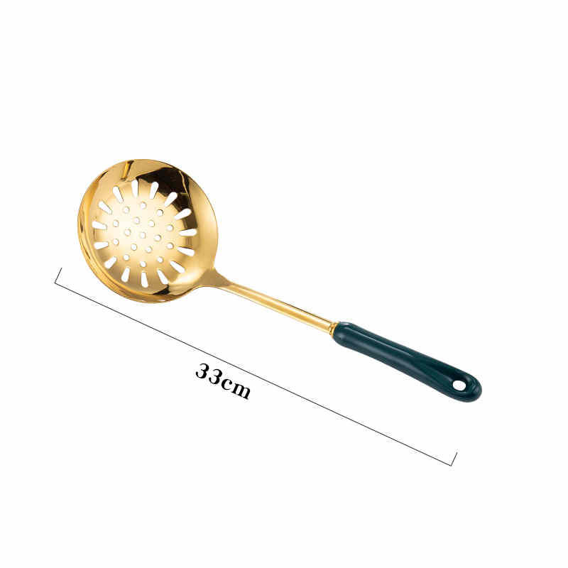 Nordic Stainless Steel Spatula With Elegant Ceramic Handle