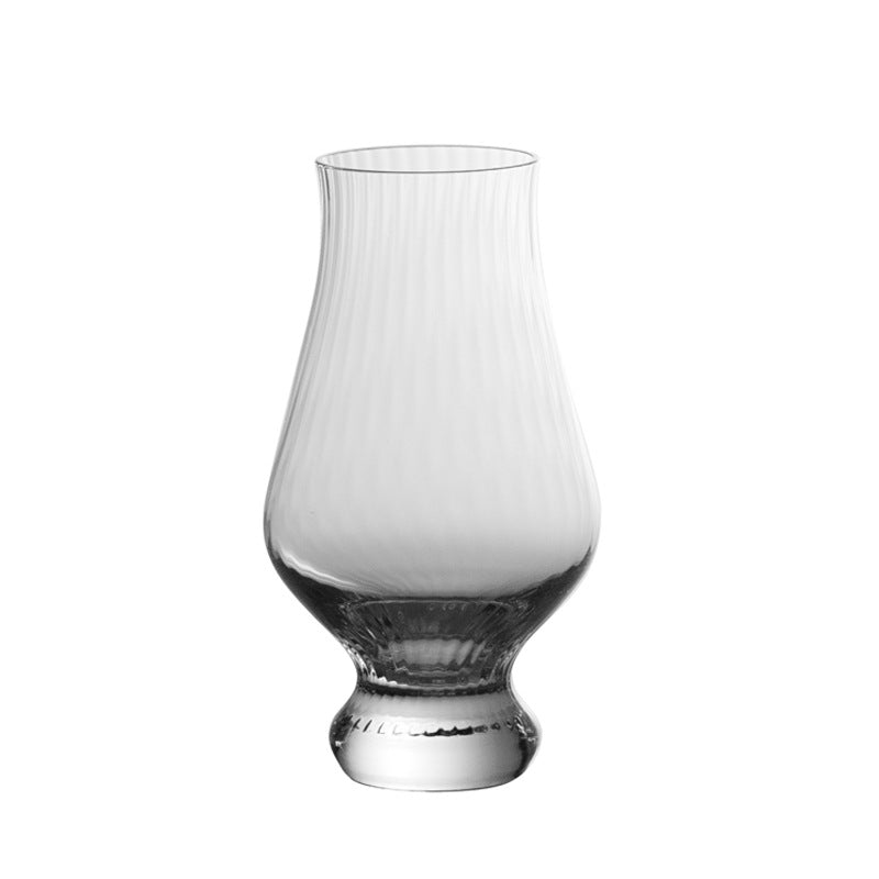 Crystal Tulip Shaped Glass For Elegant Beverage Serving