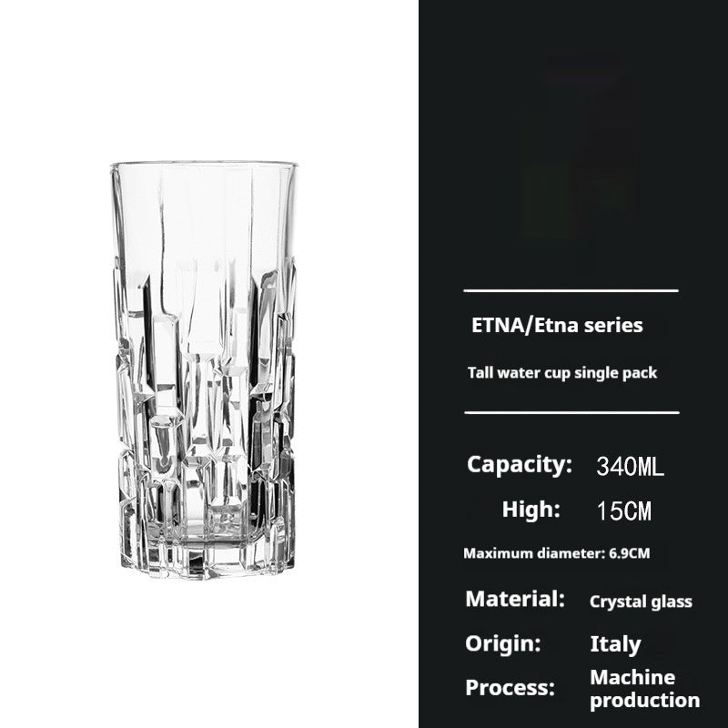 Crystal Glassware Set For Elegant Home Dining And Serving