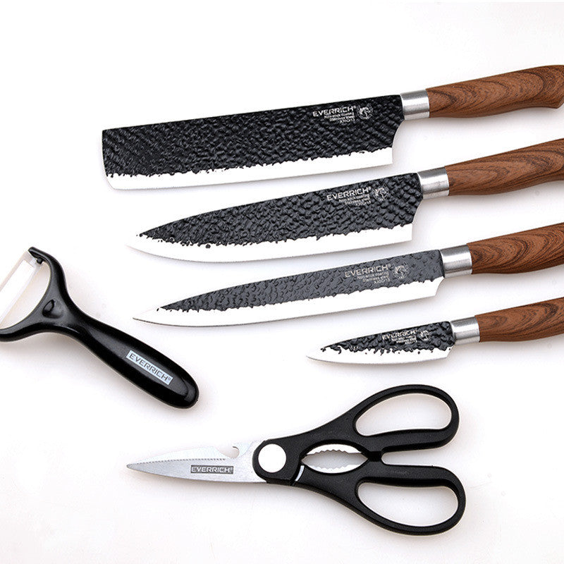 Stainless Steel Kitchen Knife Set Multi Piece Cooking Knife Set