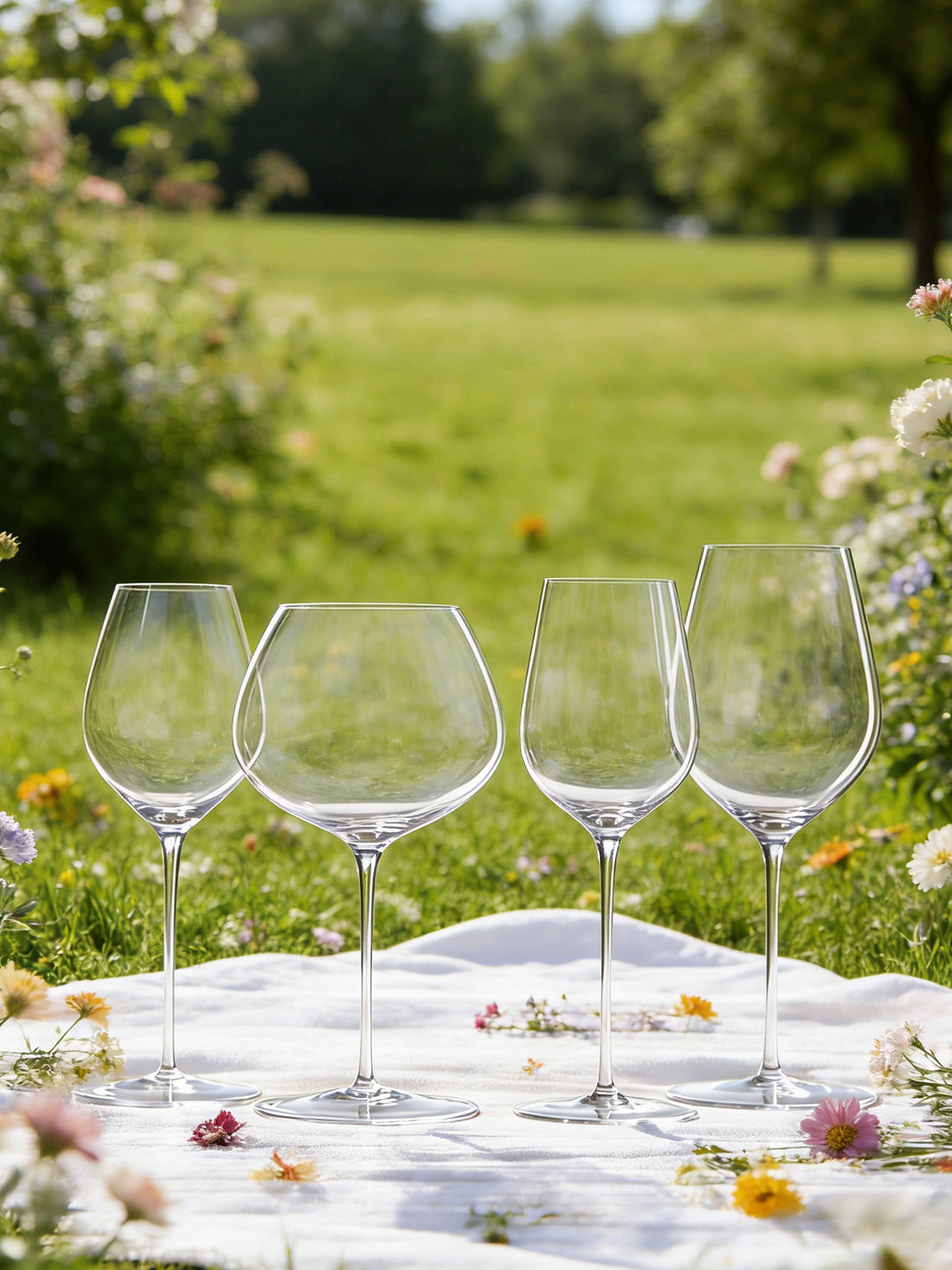 Crystal Elegant Glass For Sparkling Beverage Serving Home Dining Use
