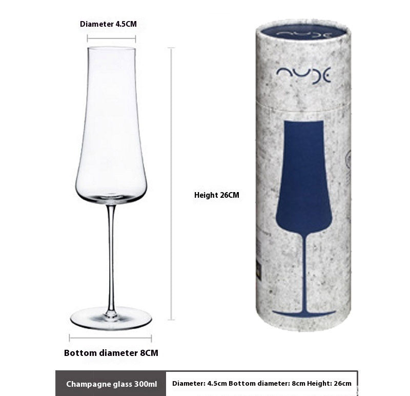 Ultra Thin Crystal Goblet For Elegant Beverage Serving