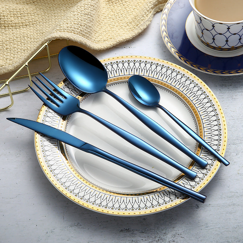 304 Stainless Steel Western Cutlery Set For Dining And Table Use