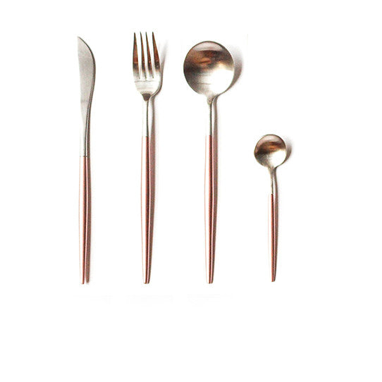 Stainless Steel Cutlery Set Household Dining Utensil Set