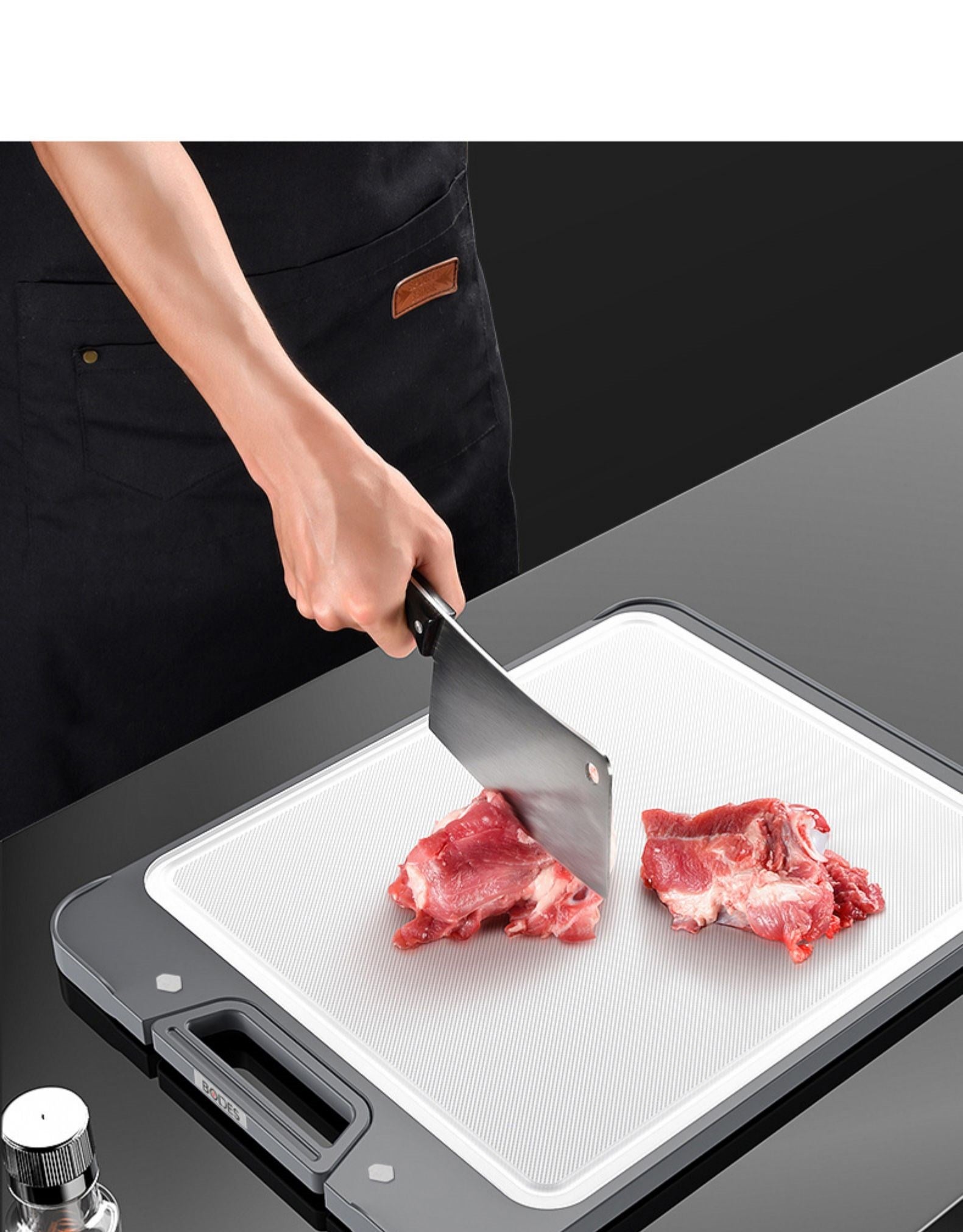 Stainless Steel Antibacterial Kitchen Cutting Board Household Use