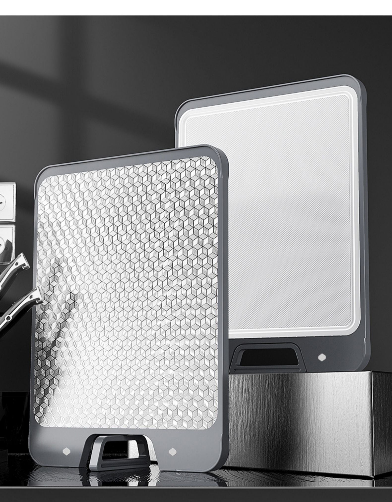 Stainless Steel Antibacterial Kitchen Cutting Board Household Use