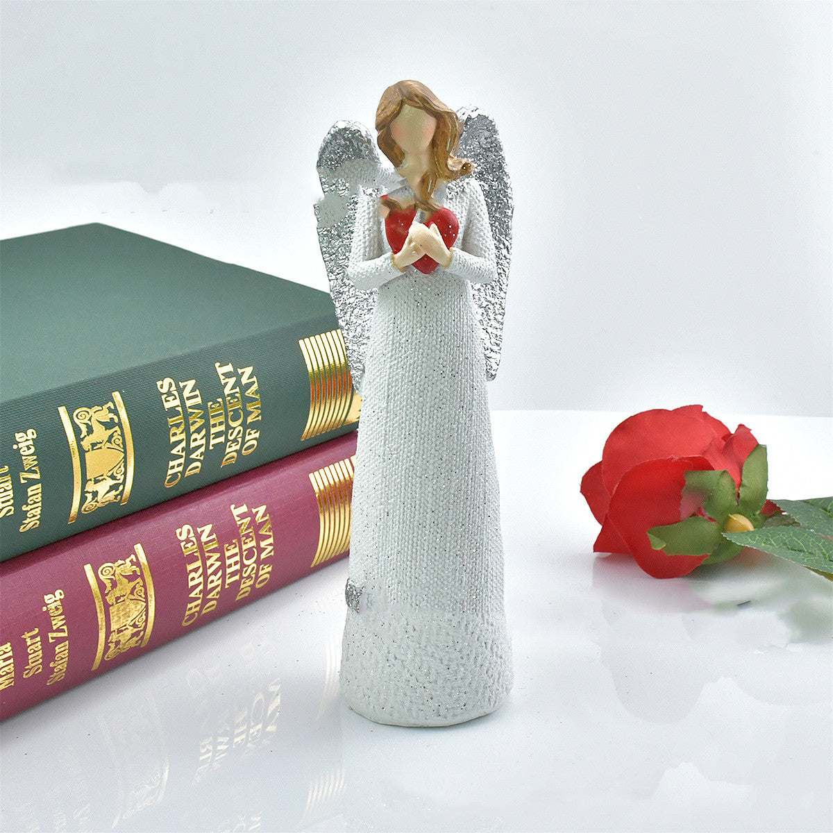 20cm Angel Resin Craft Figurine For Home And Office Decoration
