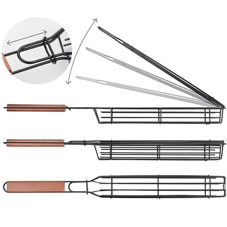 Stainless Steel BBQ Grill Mesh For Outdoor Cooking Accessories