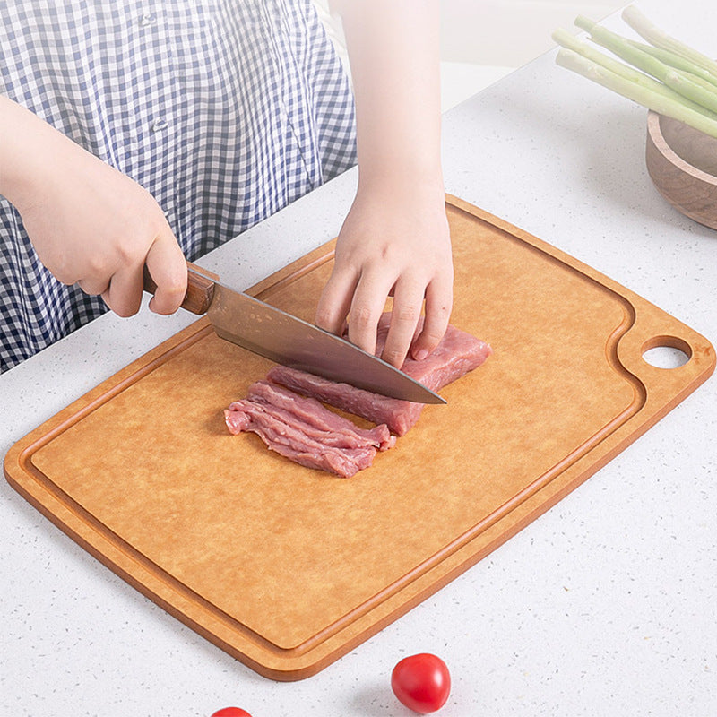 Anti Bacterial Pine Fiber Wooden Cutting Board For Kitchen Use