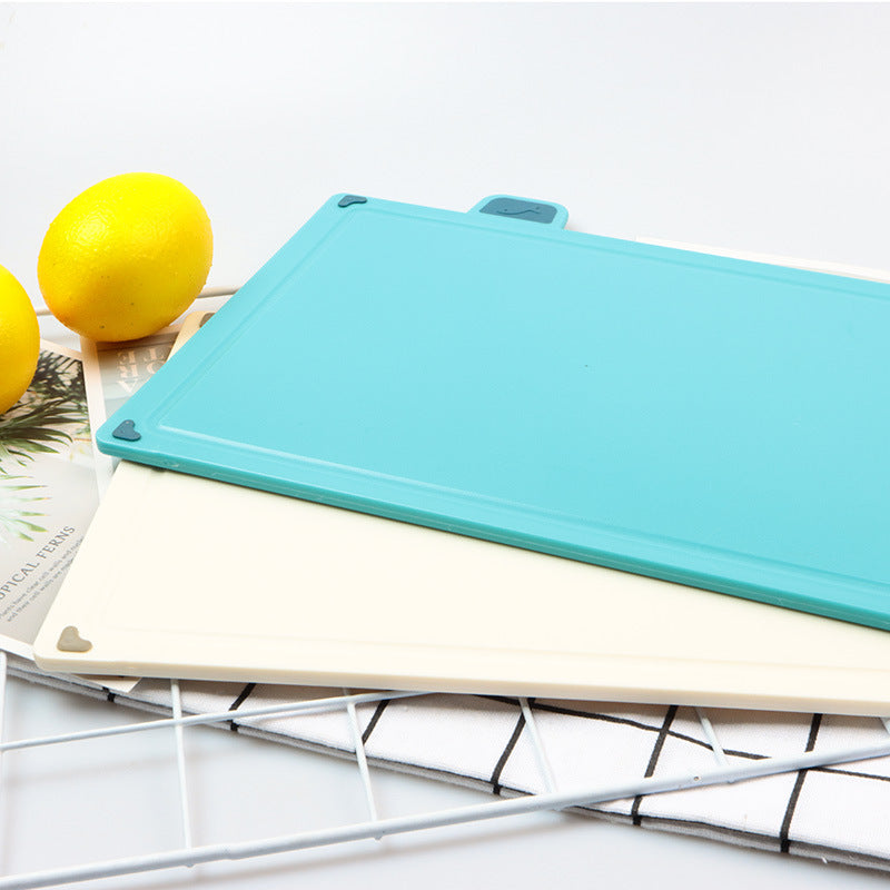 Four Piece Thickened PP Plastic Cutting Board Set For Kitchen Use