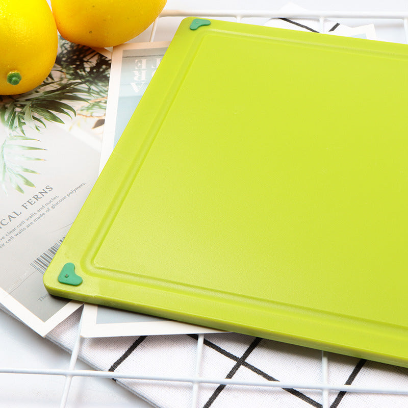 Four Piece Thickened PP Plastic Cutting Board Set For Kitchen Use