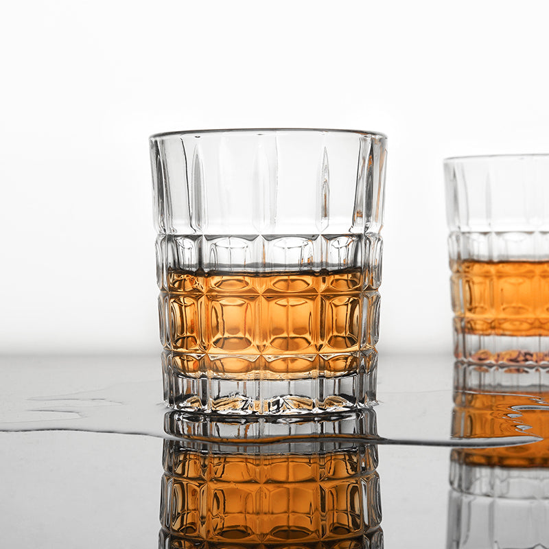 Bohemian Crystal Glass With Nordic Flat Bottom Design