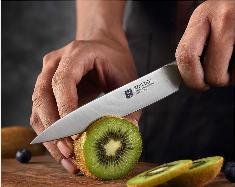 German Stainless Steel 5 Inch Kitchen Knife Multi Purpose Fruit Knife