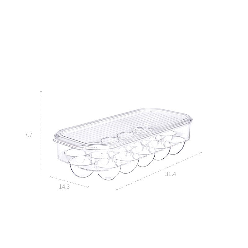 Refrigerator Egg Storage Box For Organized Kitchen Food Storage