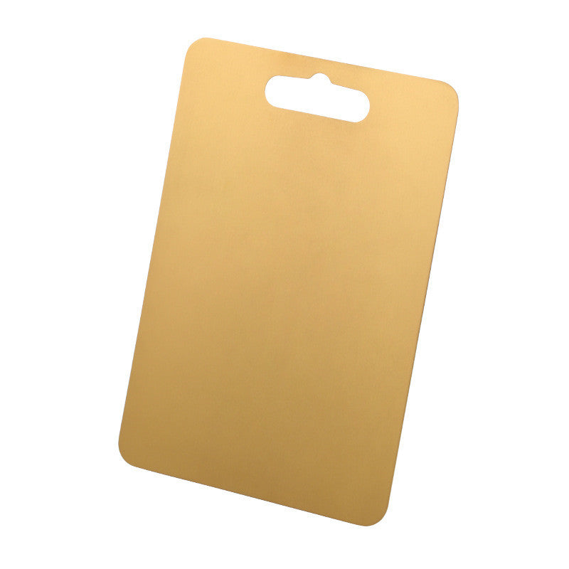 Titanium Plated Stainless Steel Cutting Board For Kitchen Use