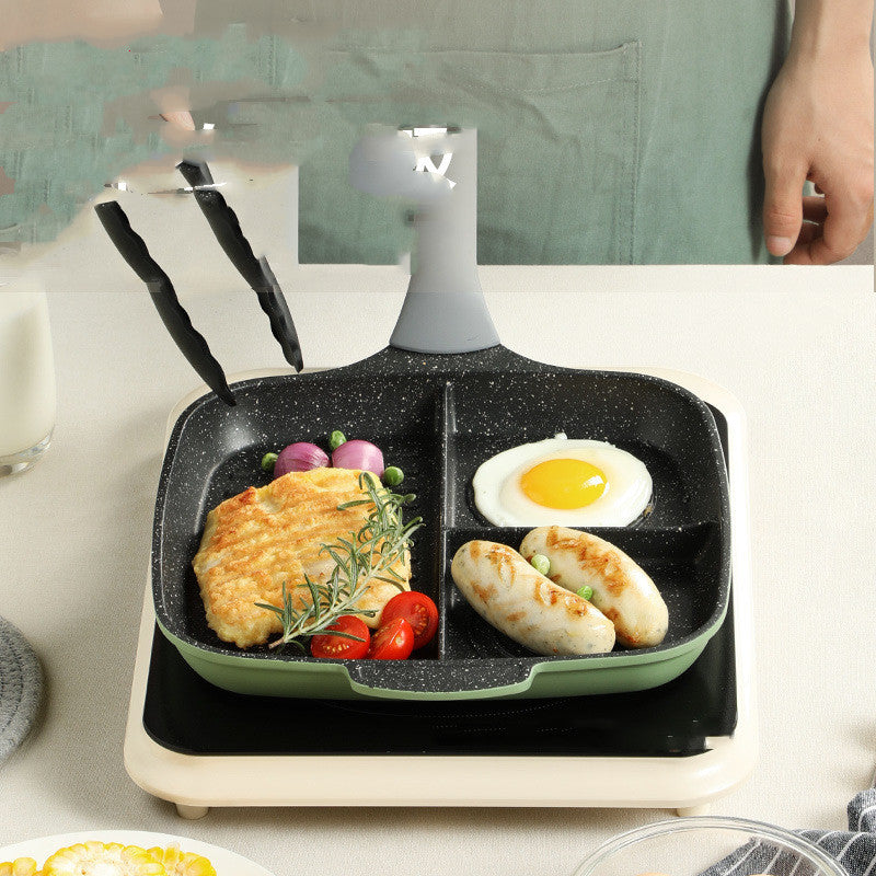 Multi Function Breakfast Frying Pan Grill Omelette Pan Household Cookware