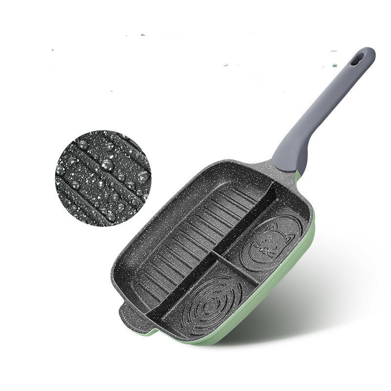 Multi Function Breakfast Frying Pan Grill Omelette Pan Household Cookware
