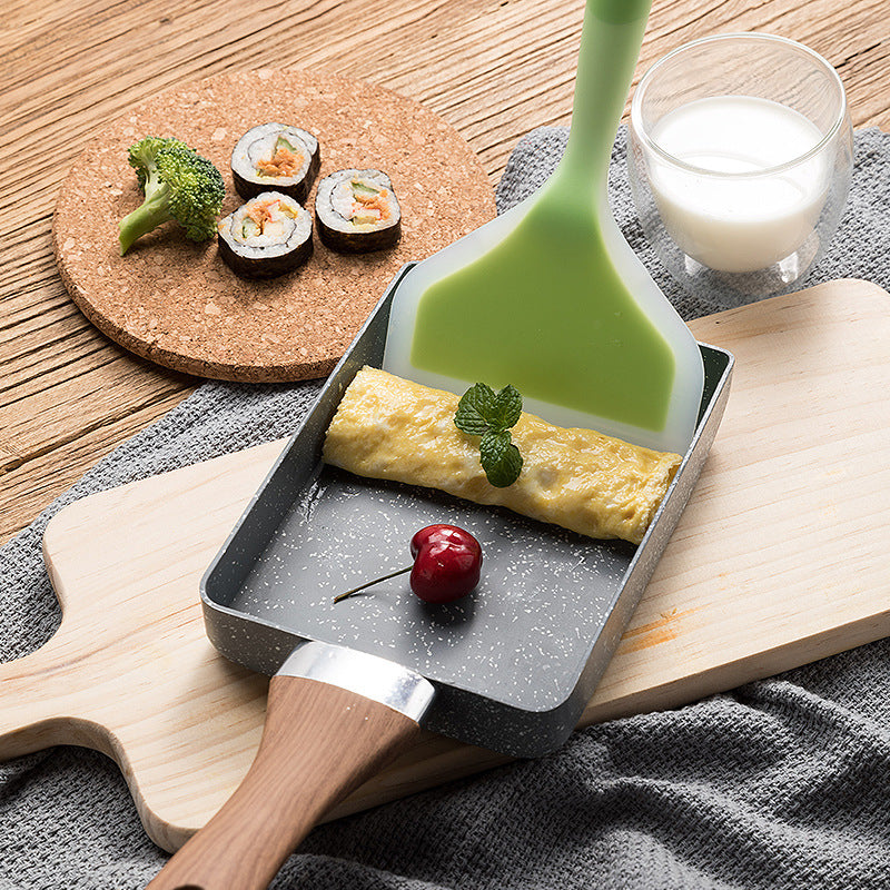 Square Maifan Stone Non Stick Frying Pan Durable Cooking Pan