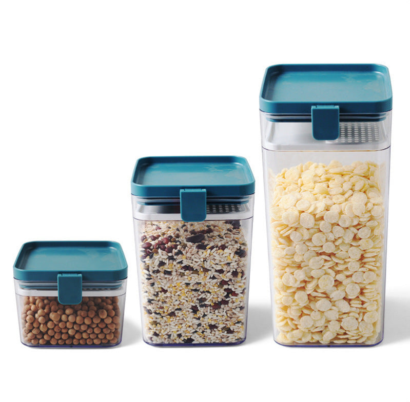 Household Kitchen Sealed Storage Jar Container With Airtight Lid