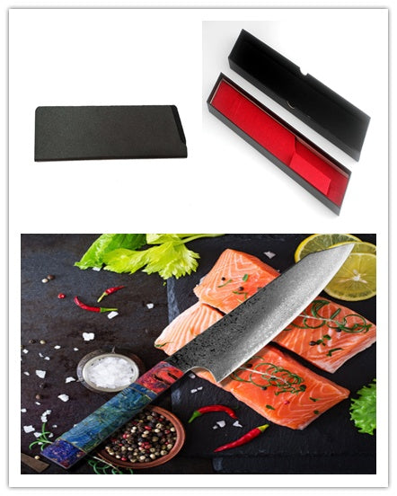 Patterned Kitchen Knife Decorative Stainless Steel Cooking Knife