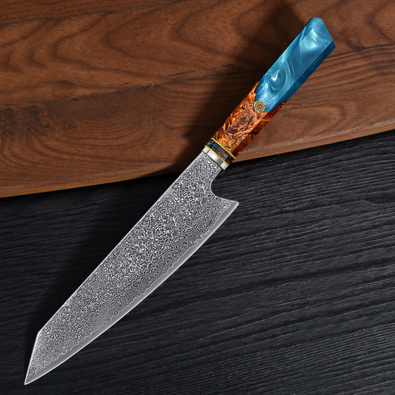 Patterned Kitchen Knife Decorative Stainless Steel Cooking Knife