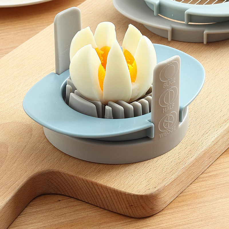 Manual Egg Cutter Kitchen Gadget For Easy Slicing And Serving