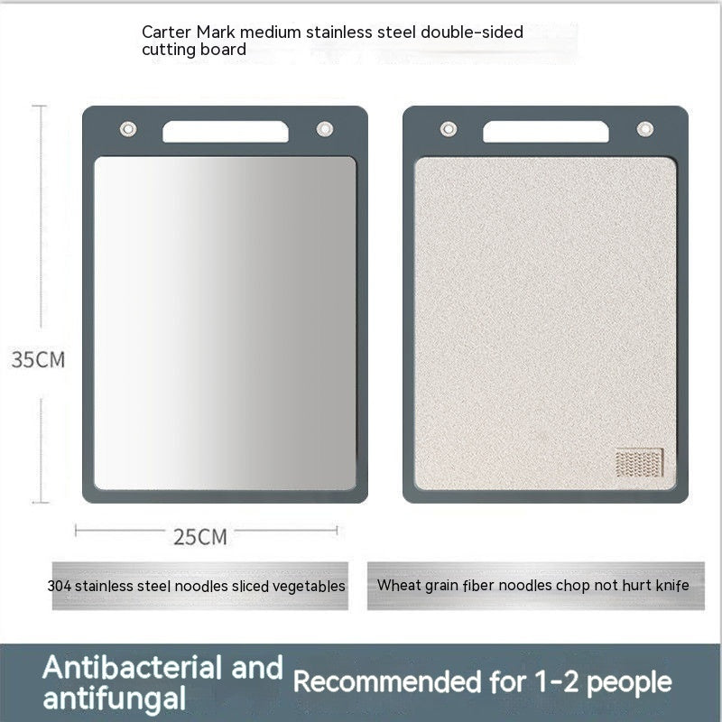 Mildew Proof Stainless Steel Cutting Board For Kitchen Use