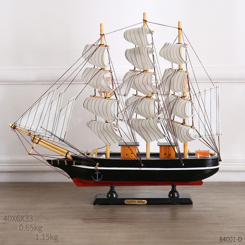 Creative Home Craft Sailing Decoration Figurine For Interior Display