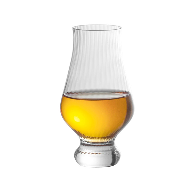 Crystal Tulip Shaped Glass For Elegant Beverage Serving