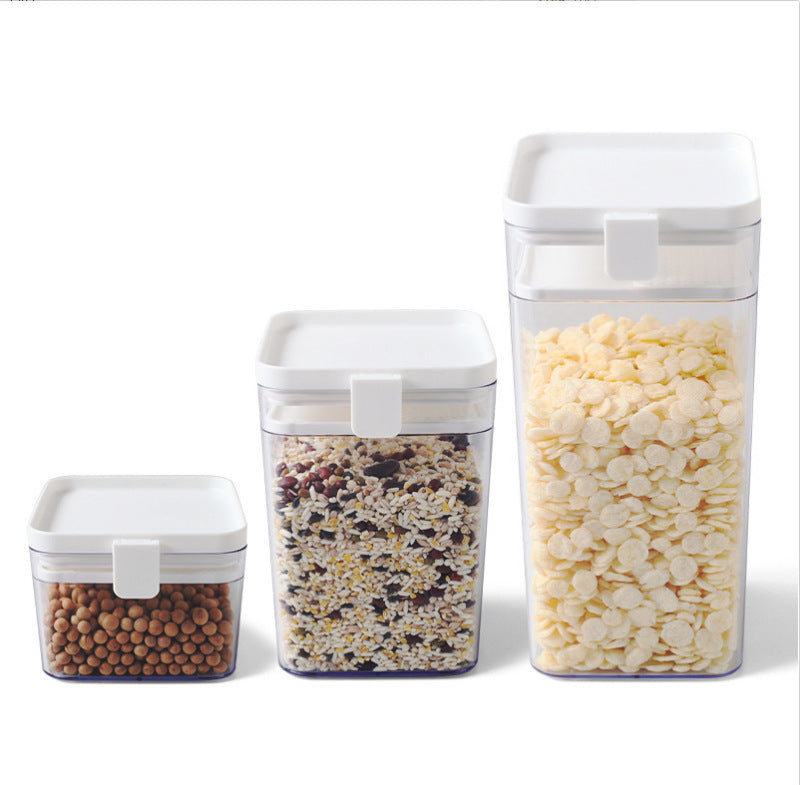 Household Kitchen Sealed Storage Jar Container With Airtight Lid