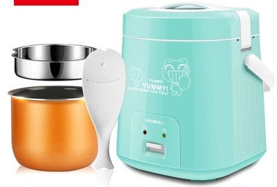 Mini Automatic Rice Cooker For Single Person Steaming Cooking Use