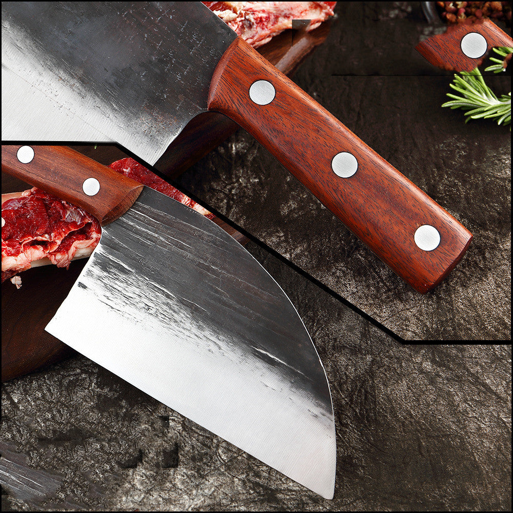 Manganese Steel Kitchen Knife For Professional Food Preparation Cutting