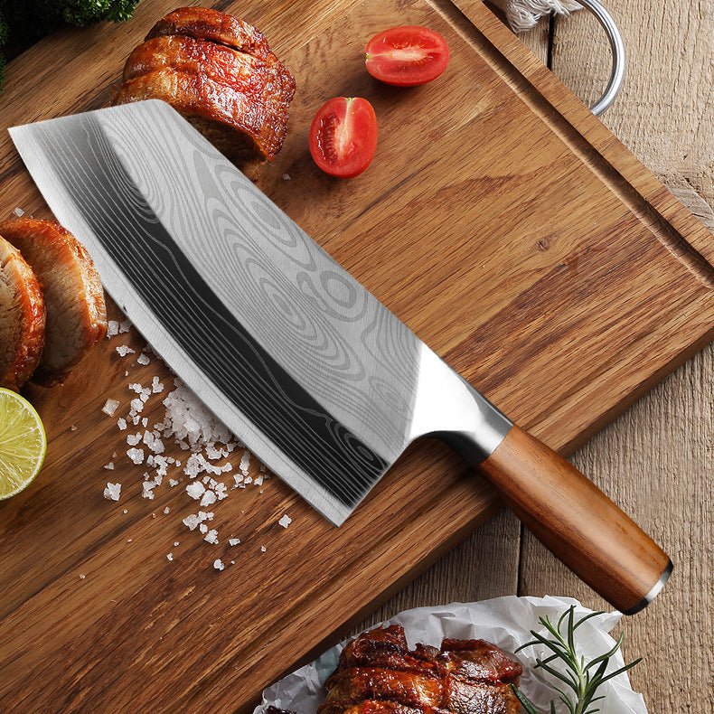 Stainless Steel Kitchen Knife Durable Cooking Knife Household Use