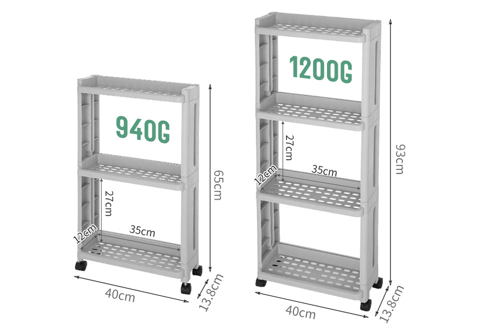 Kitchen Storage Rack Shelf For Organized Household Essentials