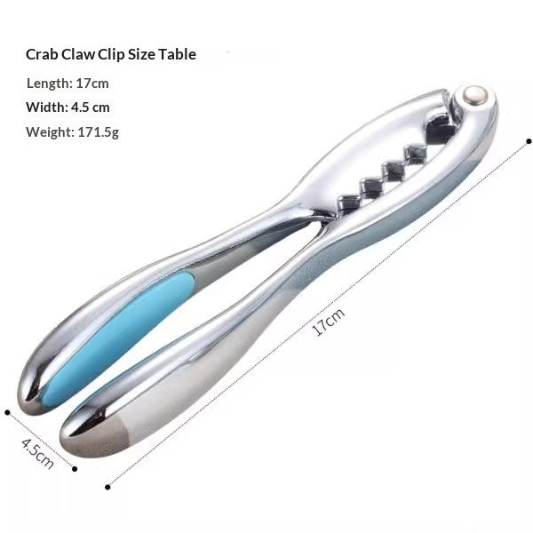 Household Zinc Alloy Crab Splitting Kitchen Gadget For Seafood Preparation