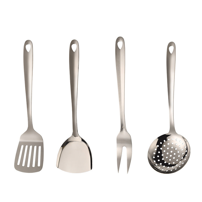 Thickened 430 Stainless Steel Kitchen Utensil Cooking Tool Set