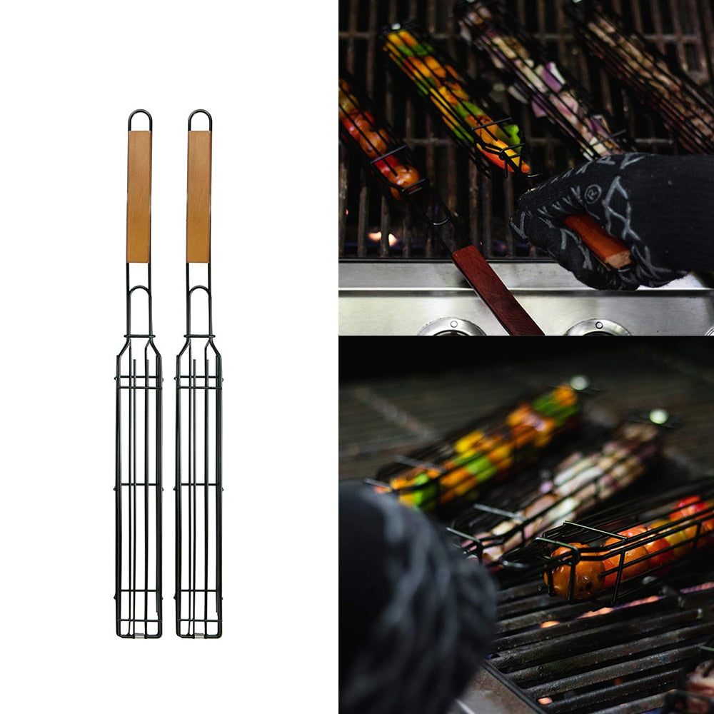 Stainless Steel BBQ Grill Mesh For Outdoor Cooking Accessories
