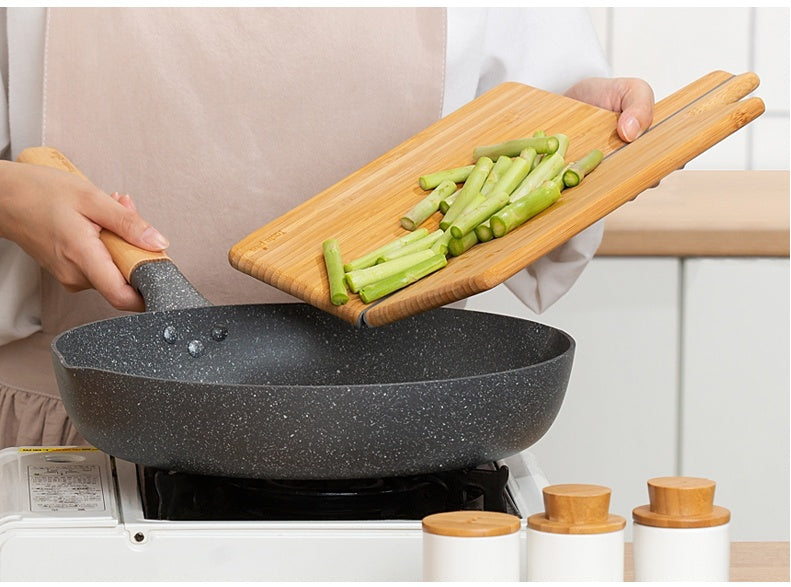 Foldable Bamboo Kitchen Cutting Board Creative Space Saving Design