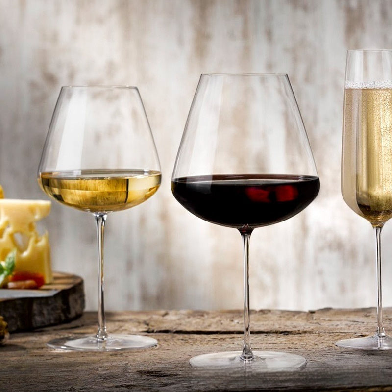 Ultra Thin Crystal Goblet For Elegant Beverage Serving