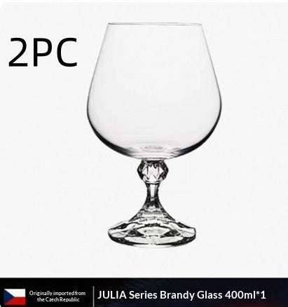 Crystal Elegant Goblet Glass For Home Serving Dining Decor Use