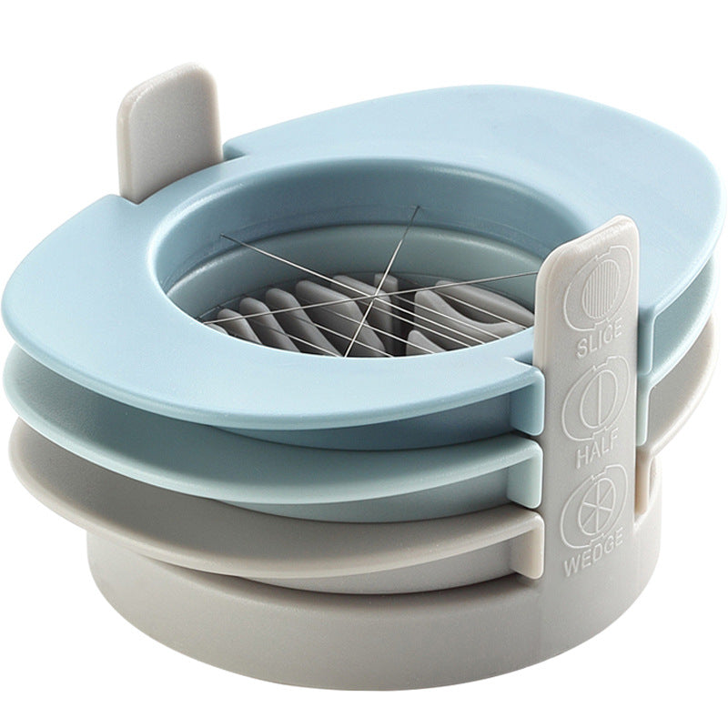 Manual Egg Cutter Kitchen Gadget For Easy Slicing And Serving
